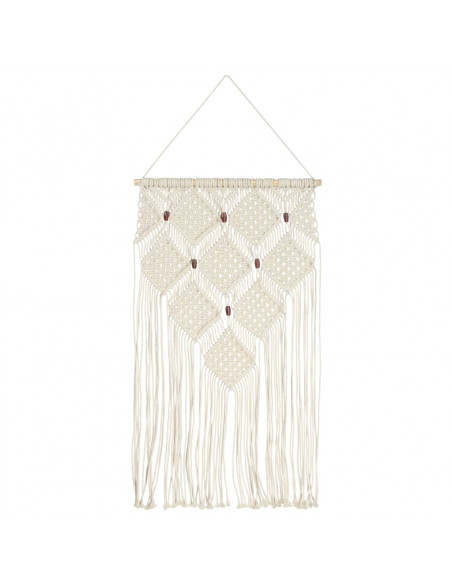 Decorazione da Parete in Macramè 40x80 cm Cotone