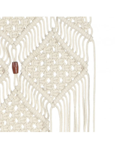 Decorazione da Parete in Macramè 40x80 cm Cotone