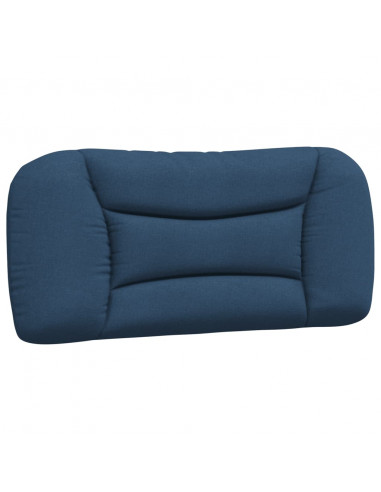 Letto con Materasso Blu 90x190 cm in Tessuto