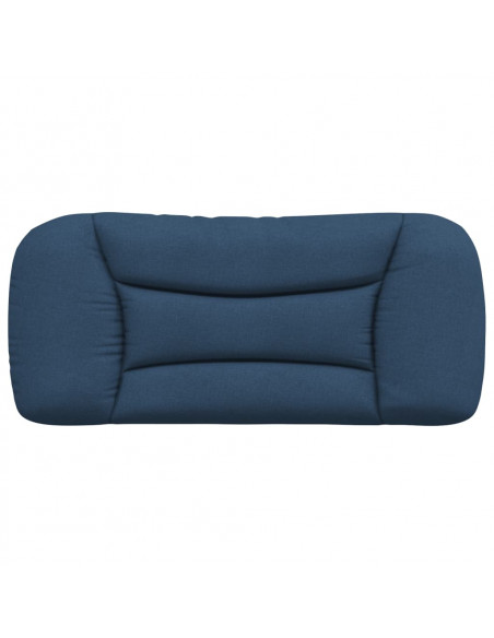 Cuscino Testiera Blu 80 cm in Tessuto