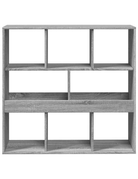 Libreria Grigio Sonoma 100x33x94,5 cm in Truciolato