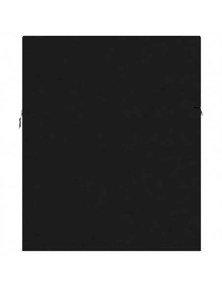 Set Mobili da Bagno Nero in Truciolato