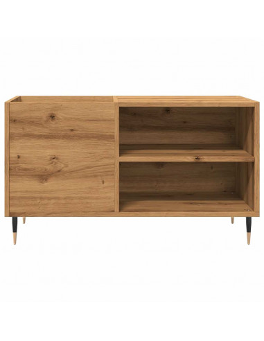 Mobile Porta Dischi Rovere Artigianale 84,5x38x48cm Multistrato