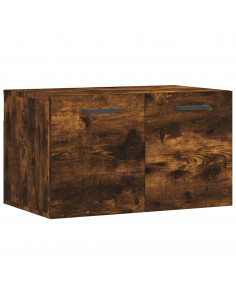 Mobile a Parete Rovere Fumo 60x36,5x35 cm in Legno Multistrato 2