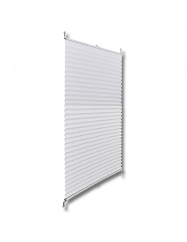 Tenda plissè 70x100cm bianca