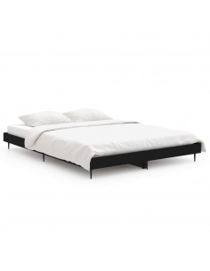 Giroletto Nero 140x190 cm in Legno Multistrato 2