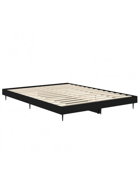 Giroletto Nero 140x190 cm in Legno Multistrato
