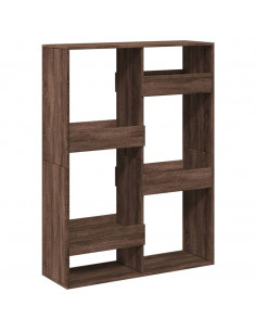 Libreria Rovere Marrone 100x33x135 cm in Legno Multistrato 2