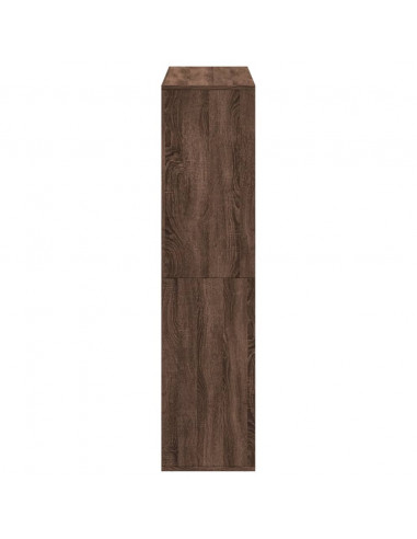 Libreria Rovere Marrone 100x33x135 cm in Legno Multistrato