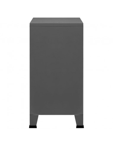 Classificatore Industriale Antracite 75x40x80 cm in Acciaio