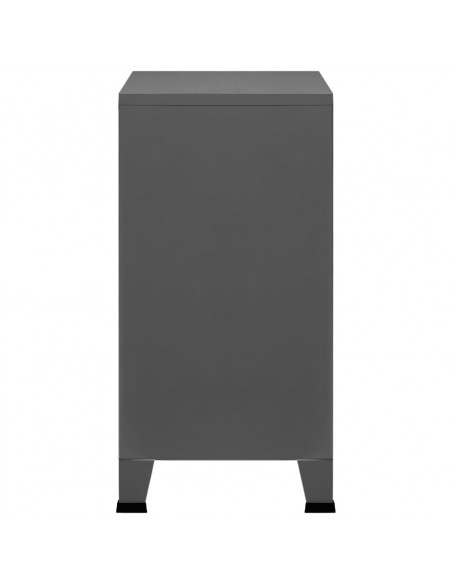 Classificatore Industriale Antracite 75x40x80 cm in Acciaio