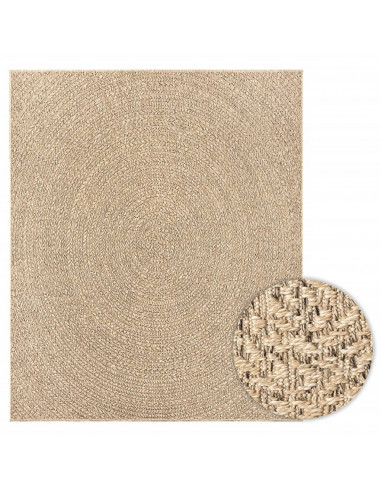 Tappeto ZIZUR 240x340 cm Aspetto Iuta per Interni ed Esterni