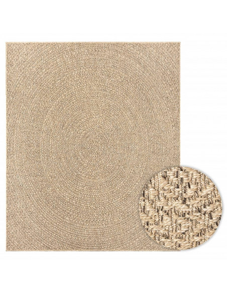 Tappeto ZIZUR 240x340 cm Aspetto Iuta per Interni ed Esterni