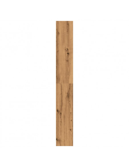 Libreria Rovere Artigianale 80x24x176 cm in Legno Multistrato