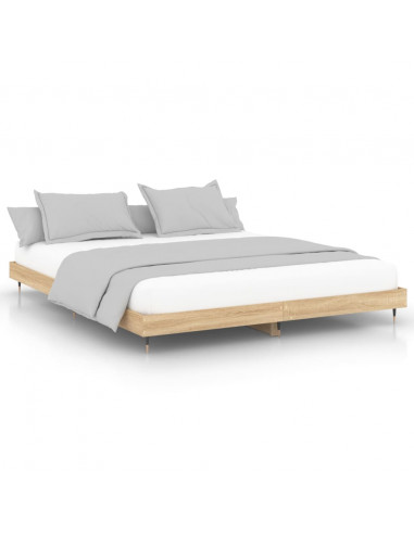 Giroletto Rovere Sonoma 160x200 cm in Legno Multistrato