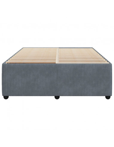 Giroletto Grigio Scuro 140x190 cm in Velluto