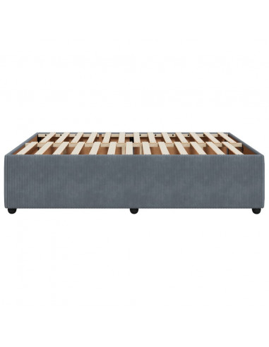 Giroletto Grigio Scuro 140x190 cm in Velluto