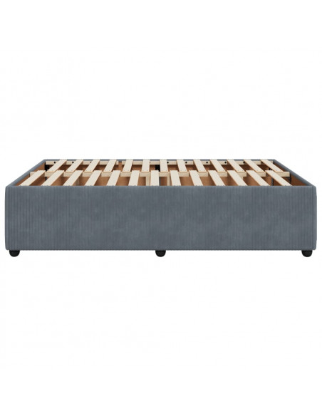 Giroletto Grigio Scuro 140x190 cm in Velluto