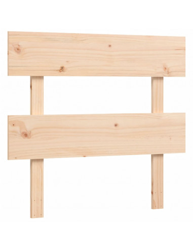 Giroletto con Testiera Single in Legno Massello