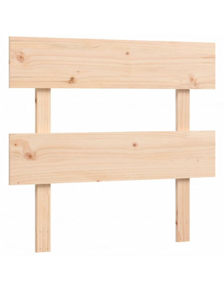 Giroletto con Testiera Single in Legno Massello