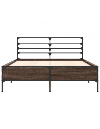 Giroletto Rovere Marrone 120x200cm in Legno Multistrato Metallo