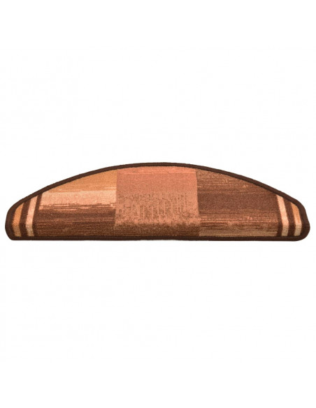 Tappetini per Scale Autoadesivi 5 pz 65x21x4 cm Marroni