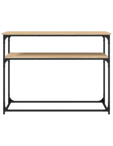Tavolino Consolle Rovere Sonoma 100x35,5x75cm Legno Multistrato