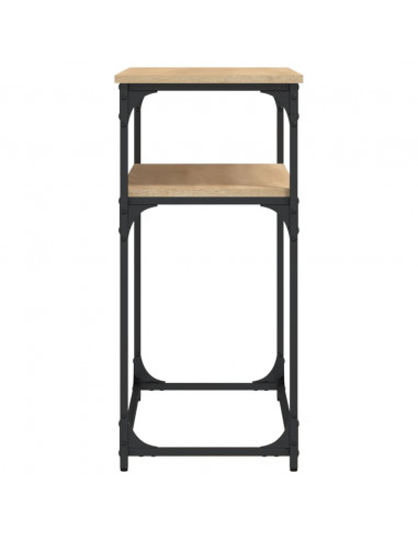 Tavolino Consolle Rovere Sonoma 100x35,5x75cm Legno Multistrato