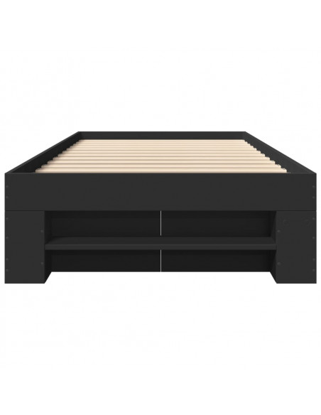Giroletto Nero 90x190 cm in Legno Multistrato