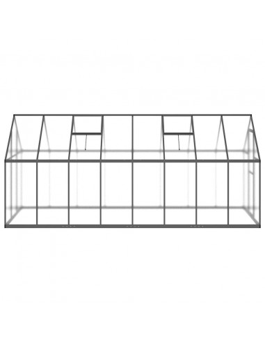 Telaio Serra con Base Antracite 445x169x195 cm in Alluminio