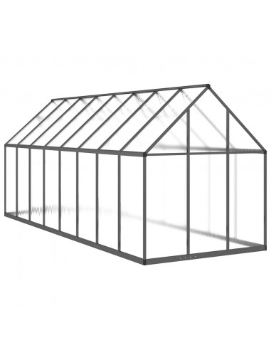 Telaio Serra con Base Antracite 445x169x195 cm in Alluminio