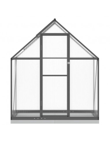 Telaio Serra con Base Antracite 169x58x202 cm in Alluminio