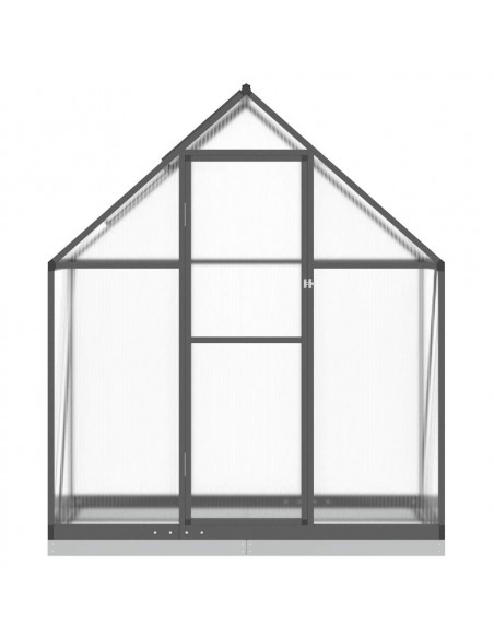Telaio Serra con Base Antracite 169x58x202 cm in Alluminio