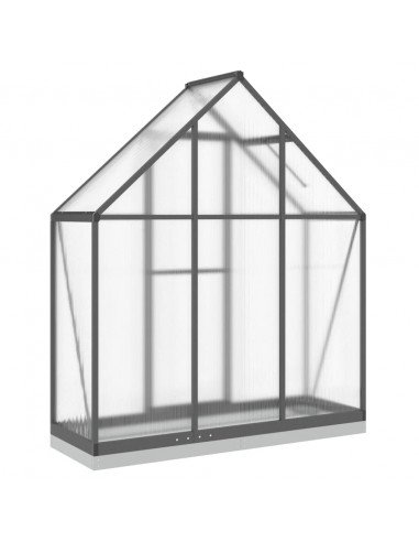 Telaio Serra con Base Antracite 169x58x202 cm in Alluminio