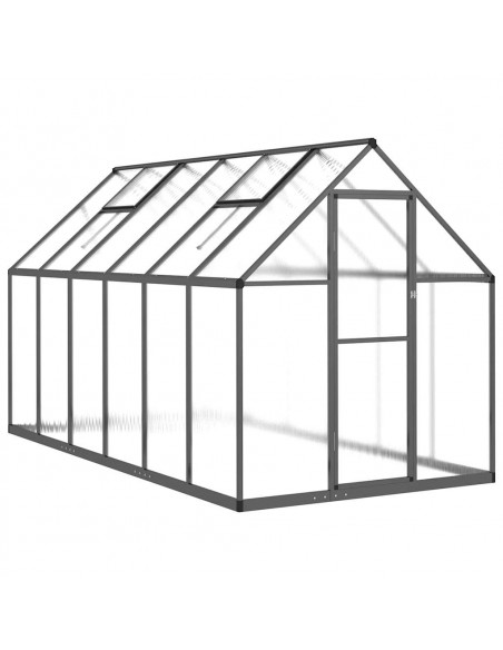 Telaio Serra con Base Antracite 334x169x195 cm in Alluminio