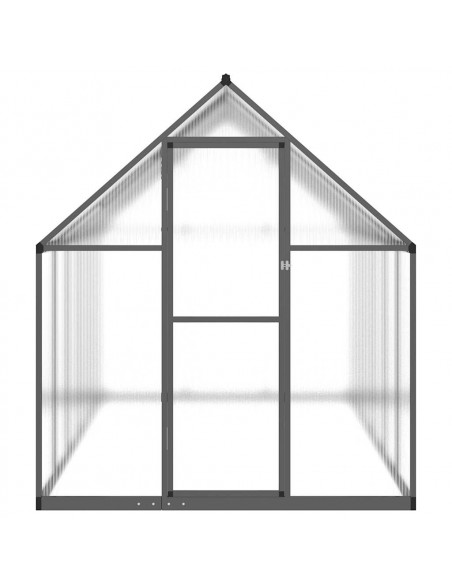 Telaio Serra con Base Antracite 334x169x195 cm in Alluminio