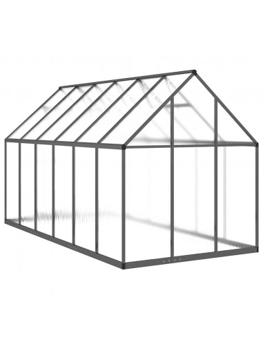 Telaio Serra con Base Antracite 334x169x195 cm in Alluminio