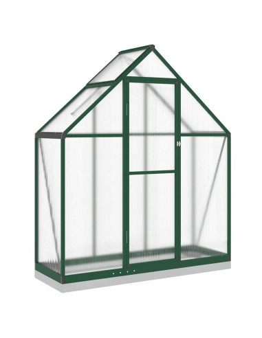 Telaio Serra con Base Verde 169x58x202 cm in Alluminio