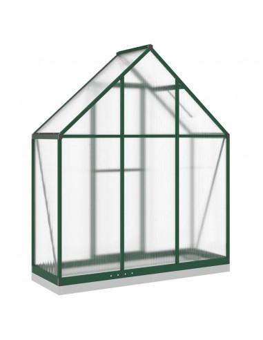 Telaio Serra con Base Verde 169x58x202 cm in Alluminio