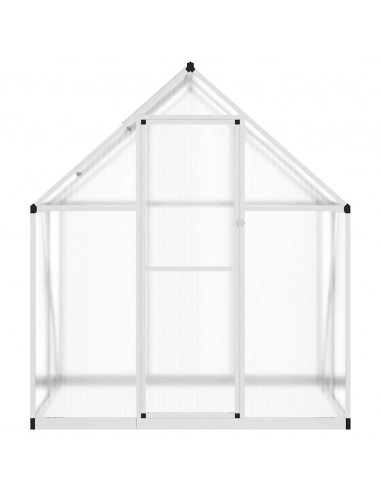 Telaio Serra con Base Argento 169x114x195 cm in Alluminio