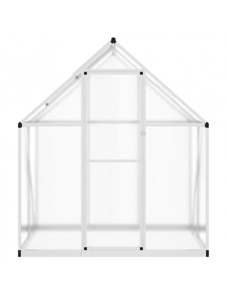 Telaio Serra con Base Argento 169x114x195 cm in Alluminio