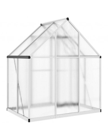 Telaio Serra con Base Argento 169x114x195 cm in Alluminio