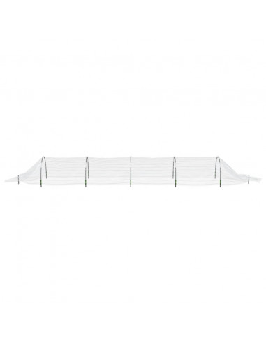 Tunnel in Rete 3pz 1,5x5 m in Fibra di Vetro e PP