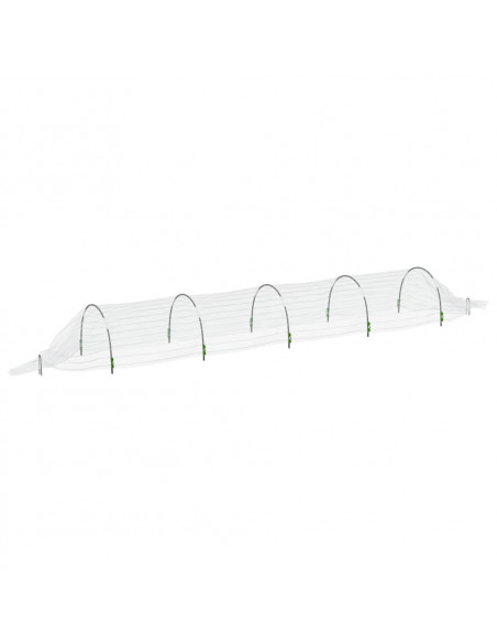 Tunnel in Rete 4pz 1,5x5 m in Fibra di Vetro e PP