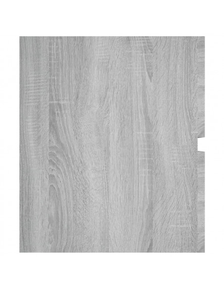 Mobile Lavabo Grigio Sonoma 100x38,5x45 cm in Legno Multistrato