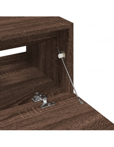 Mobile Lavabo Rovere Marrone 59x37x59 cm in Truciolare