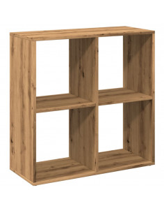 Libreria Divisorio Rovere Artigianale 69,5x29x69,5cm Truciolato 2