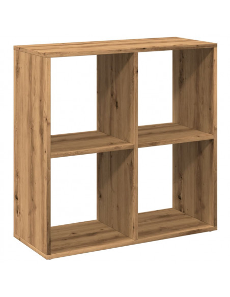 Libreria Divisorio Rovere Artigianale 69,5x29x69,5cm Truciolato