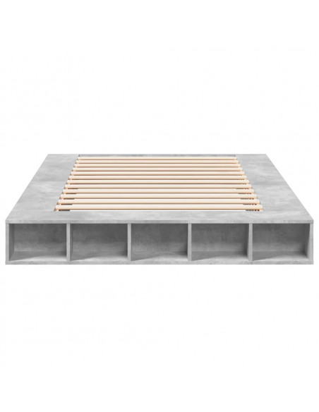 Giroletto Grigio Cemento 160x200 cm in Legno Multistrato