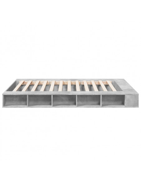 Giroletto Grigio Cemento 160x200 cm in Legno Multistrato